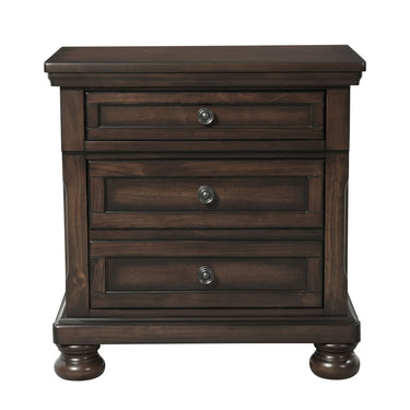 Kingston Nightstand With Power Walnut - alternate view