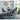 Riko - 5 Piece Counter Height Dining Set (Table & Four Chairs) - White