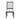 Versailles - Contemporary Square Back Dining Chair & Boucle Fabric (Set of 2) - White / Black