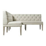 Peyton Sectional Sofa Dining Set Gray - image 4 of 4