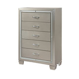 Platinum Youth Chest Сhampagne - Accent Chests at Quality Home Furniture Mesquite