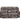 Nashville - Loveseat reclinable con consola y planeador