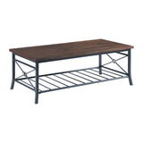 Mica Three Pack Occasional Set Brown - detail