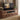 Aberdeen - Mueble para TV - Cuero de grano superior marrón retro