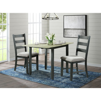 Martin - Juego de comedor con hojas abatibles