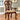 Elana - Arm Chair (Set of 2) - Brown Cherry / Brown