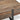 Prescott - Mesa auxiliar moderna de madera recuperada - Miel rústica