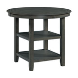 Amherst Counter Table With Wood Leg Gray Finish - Counter Tables at Quality Home Furniture Mesquite