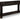 Gavelston - Black - Sofa Table