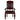 Sillón Antoinette (juego de 2) - Marrón oscuro