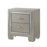 Platinum Youth Nightstand Сhampagne - Nightstands at Quality Home Furniture Mesquite