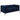 Chalet - Sofá de dos plazas con brazo tipo esmoquin - Azul