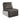 Metier - Recliner - Gray Top Grain Leather & Aluminum