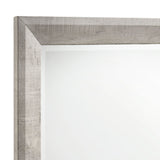 Ellen Dresser & Mirror Set White - detail