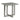 Uster - End Table - Gray
