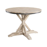 Callista Round Standard Height 5 Piece Dining Set (Table And Four Chairs) Beach - alternate view