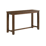 Jax Bar Table Single Pack (Table And Three Stools) Dark Walnut - detail