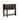 Diane - 2-Drawer Demilune Entryway Console Table - Cappuccino