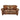 Silverado - Loveseat - Marrón oscuro