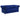 Bleker - Sofá de dos plazas con brazos tipo esmoquin capitoné - Azul