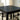 Kristie - 5 Piece Counter Height Table Set - Antique Black