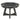 Prince - Round Game Table - Gray