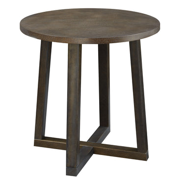 Industrial 3 Piece Occasional Table Set Brown - image 4 of 4