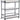 Bayflynn - White / Black - Bar Cart