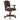 Turk - Game Chair With Casters - Black And Tobacco