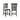 Colorado - Counter Side Chair With Cushion Seat (Set of 2) - Charcoal