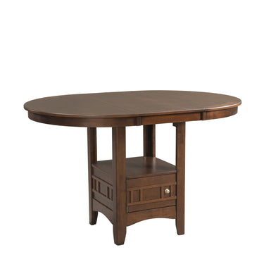 Max Pub 5 Piece Dining Set Walnut - image 4 of 4