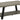 Brennegan - Gray / Black - Rectangular Cocktail Table