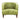 Magdelan - Tufted Leather Arm Chair - Emerald