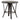 Portland - Mesa auxiliar - Gris