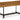 Fortmaine - Brown / Black - Rectangular Cocktail Table