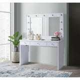 Ariana Complete Vanity With Lightbulbs Glossy White - image 4 of 4