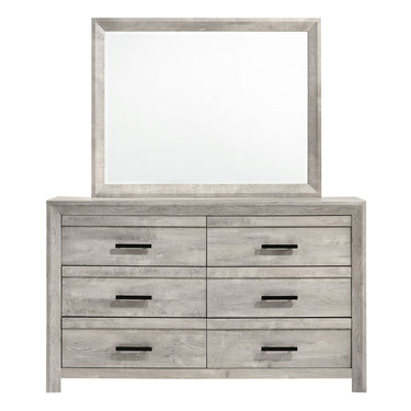 Ellen Dresser & Mirror Set White - image 4 of 4