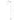 Linnea - Lámpara de pie con pantalla de cúpula de 1 luz - Latón