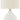Wardmont - Blanco - Lámpara de mesa de cerámica