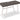 Dorrinson - White / Black / Gray - Home Office Desk